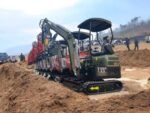 TYPHON TERROR XX Heavy-Duty Mini Excavator – 4000 lbs Green Edition Rubber Track Digger with Kubota D902 Diesel