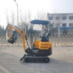 TYPHON TERROR XX Heavy-Duty Mini Excavator – 4000 lbs Rubber Track Digger with Kubota D902 Diesel Engine